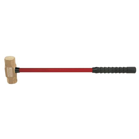 URREA Non-Sparking Sledge Hammer, 18Lb UH74FG